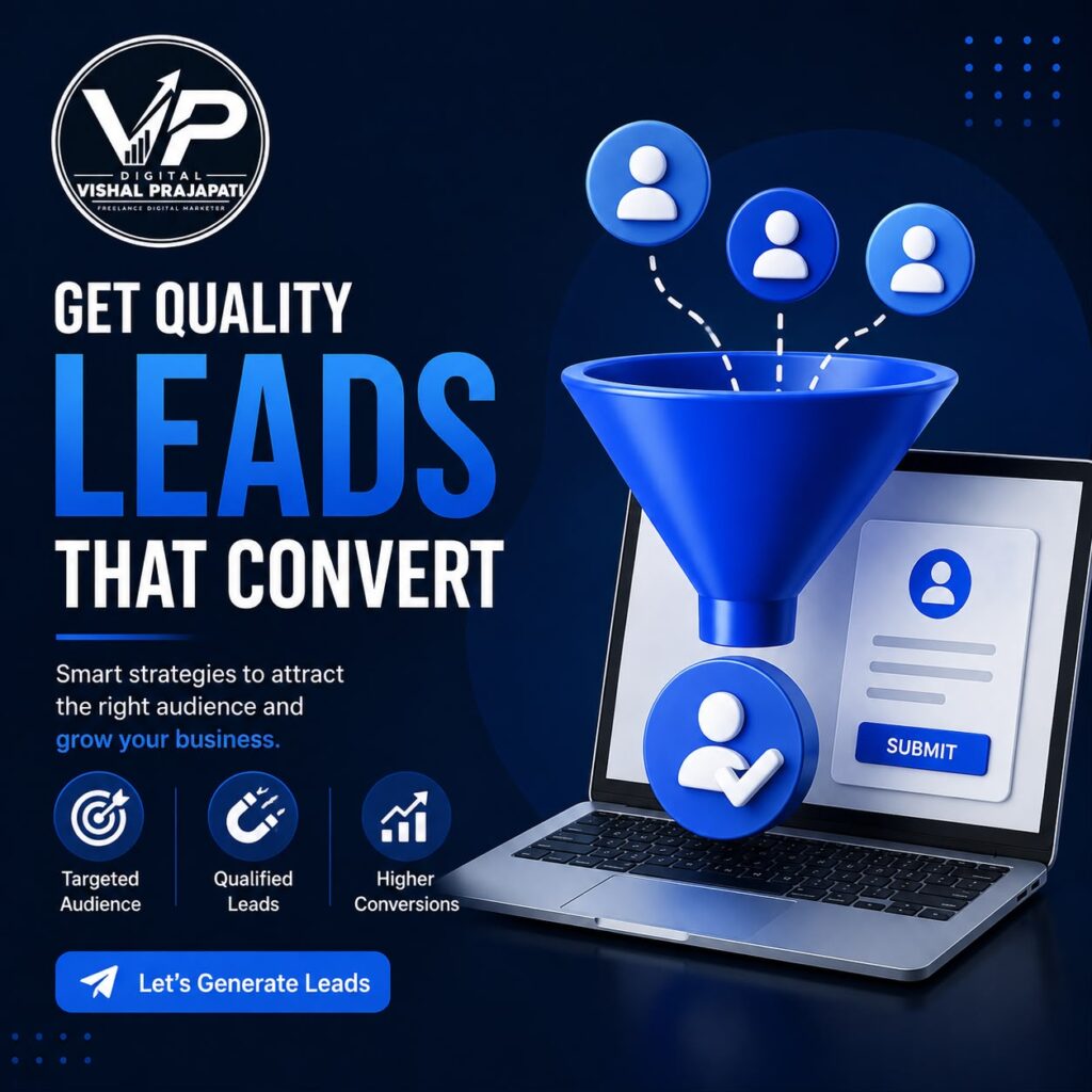 Lead Generation Services by Digital Marketing Freelancer