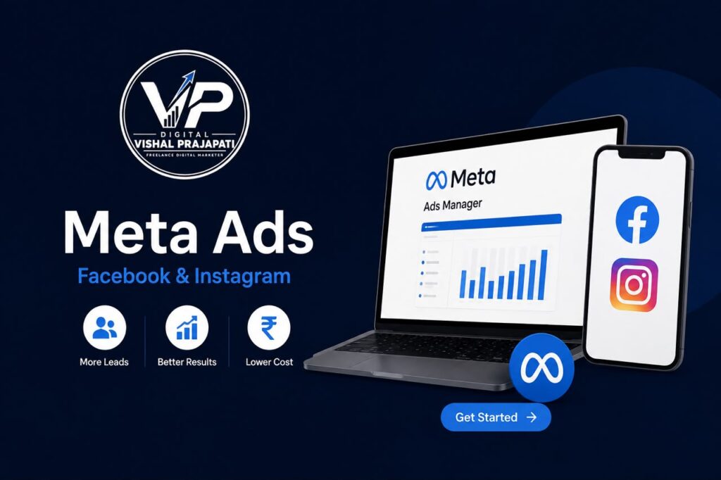 Meta ads Campaign management by digital marketing freelancer