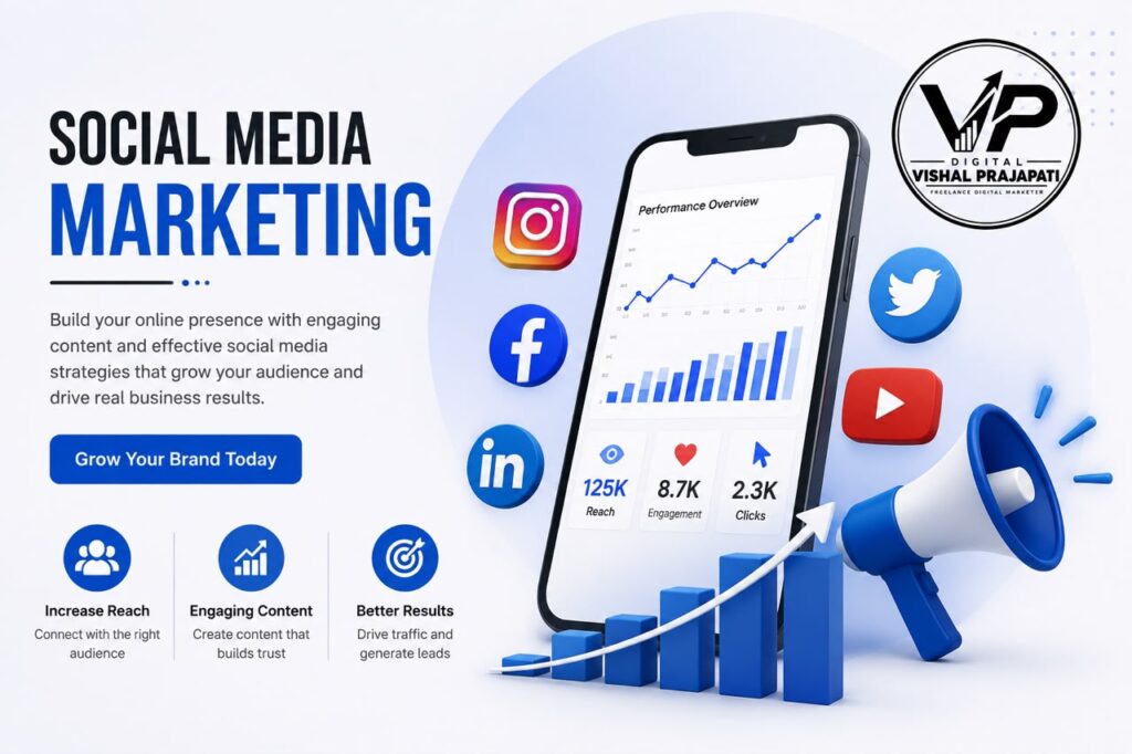 Social Media marketing services by digital marketing freelancer